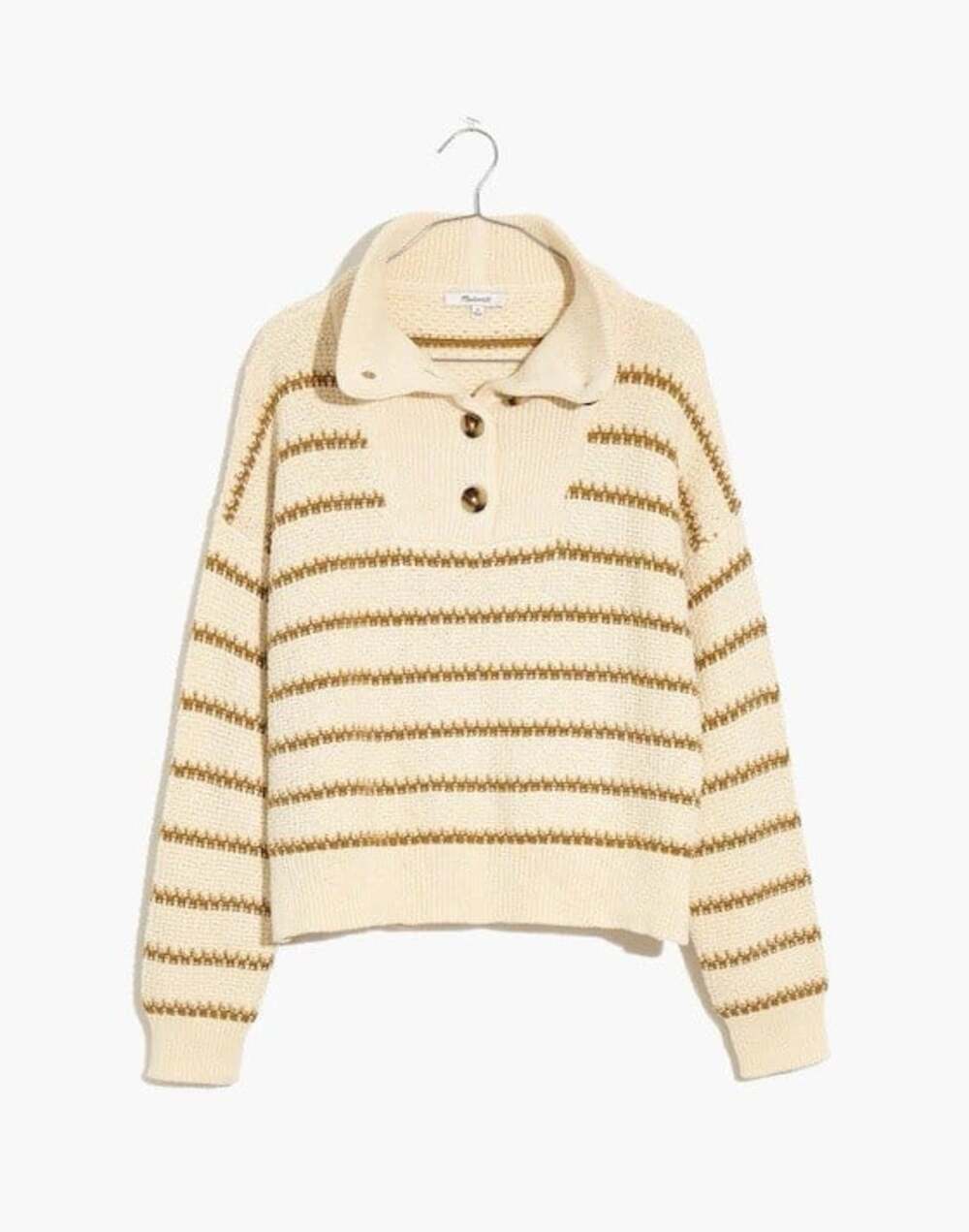 MADEWELL CANBY COLLARED SWEATER WOMENS SIZE XS